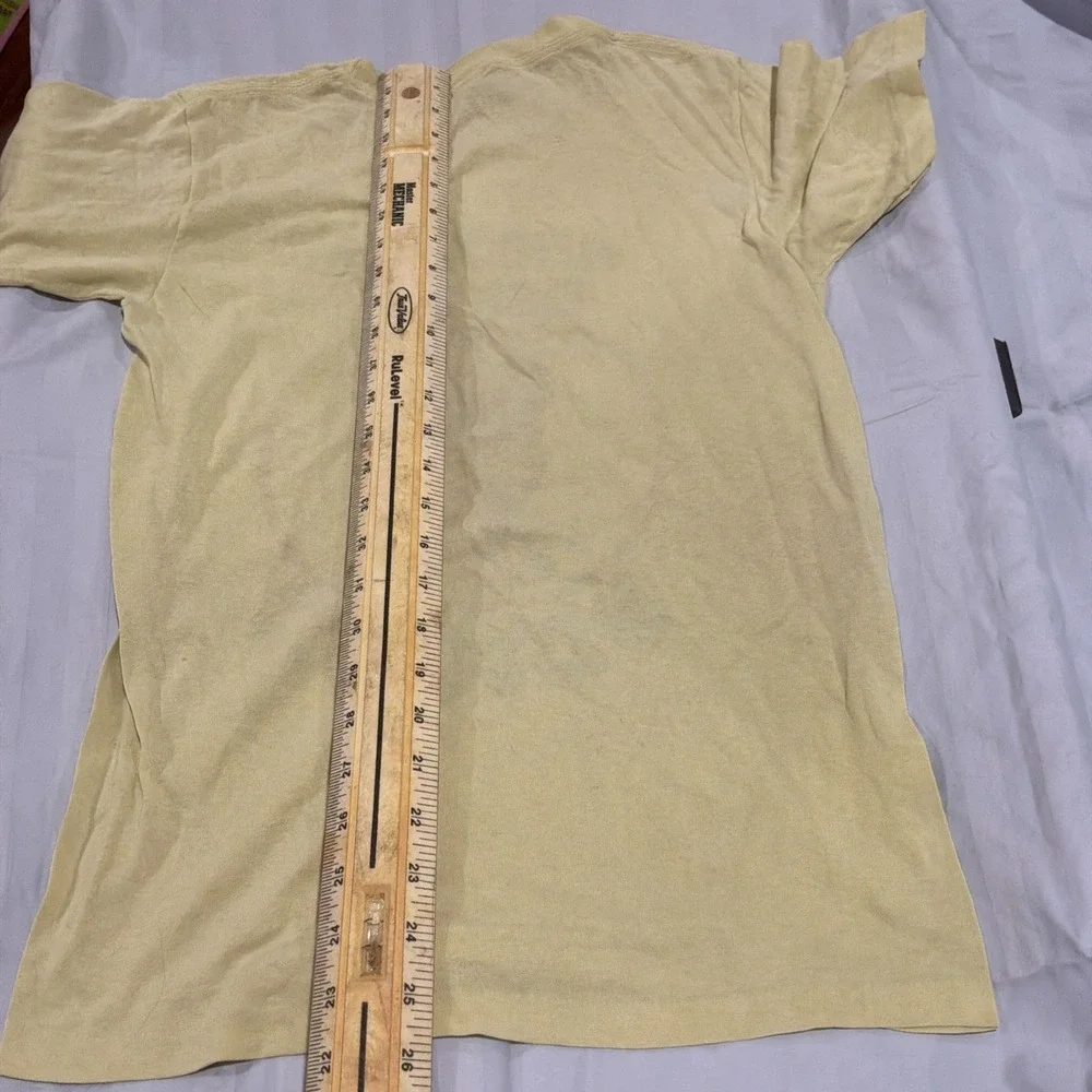 Very Rare Vintage 1978 Garfield Big‎ Logo Crew Neck Yellow Sun Label Wisconsin